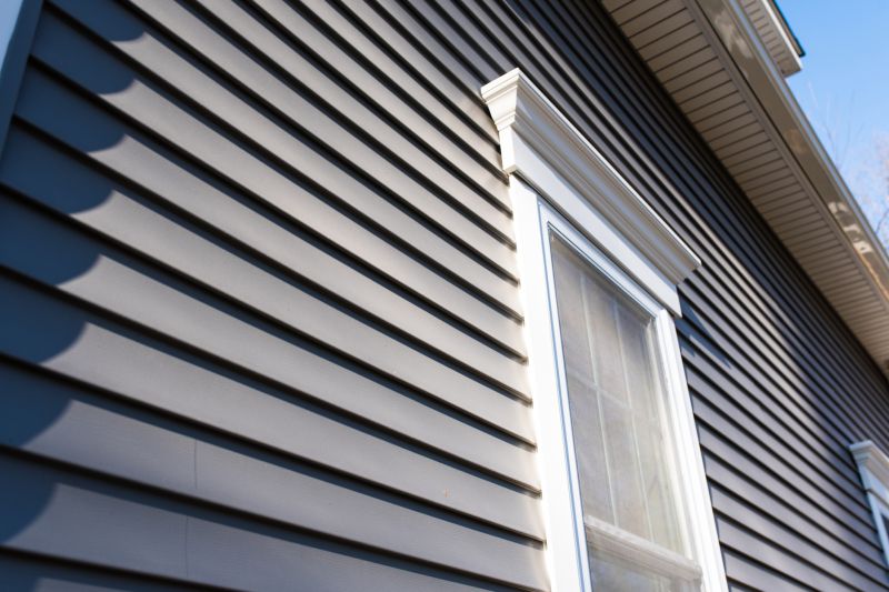 New Siding Installation Close-up